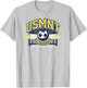 United States Men's Soccer Team USMNT Officially Licensed T-Shirt - T-Shirt | Ash