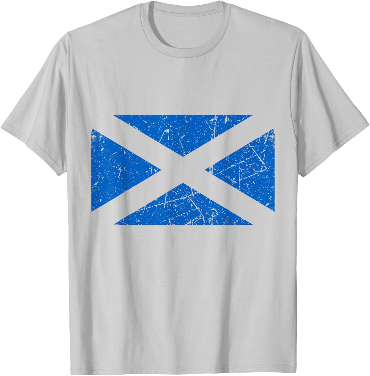 Scotland Flag Proud Scottish Fans Supporters T-Shirt - T-Shirt | Ash
