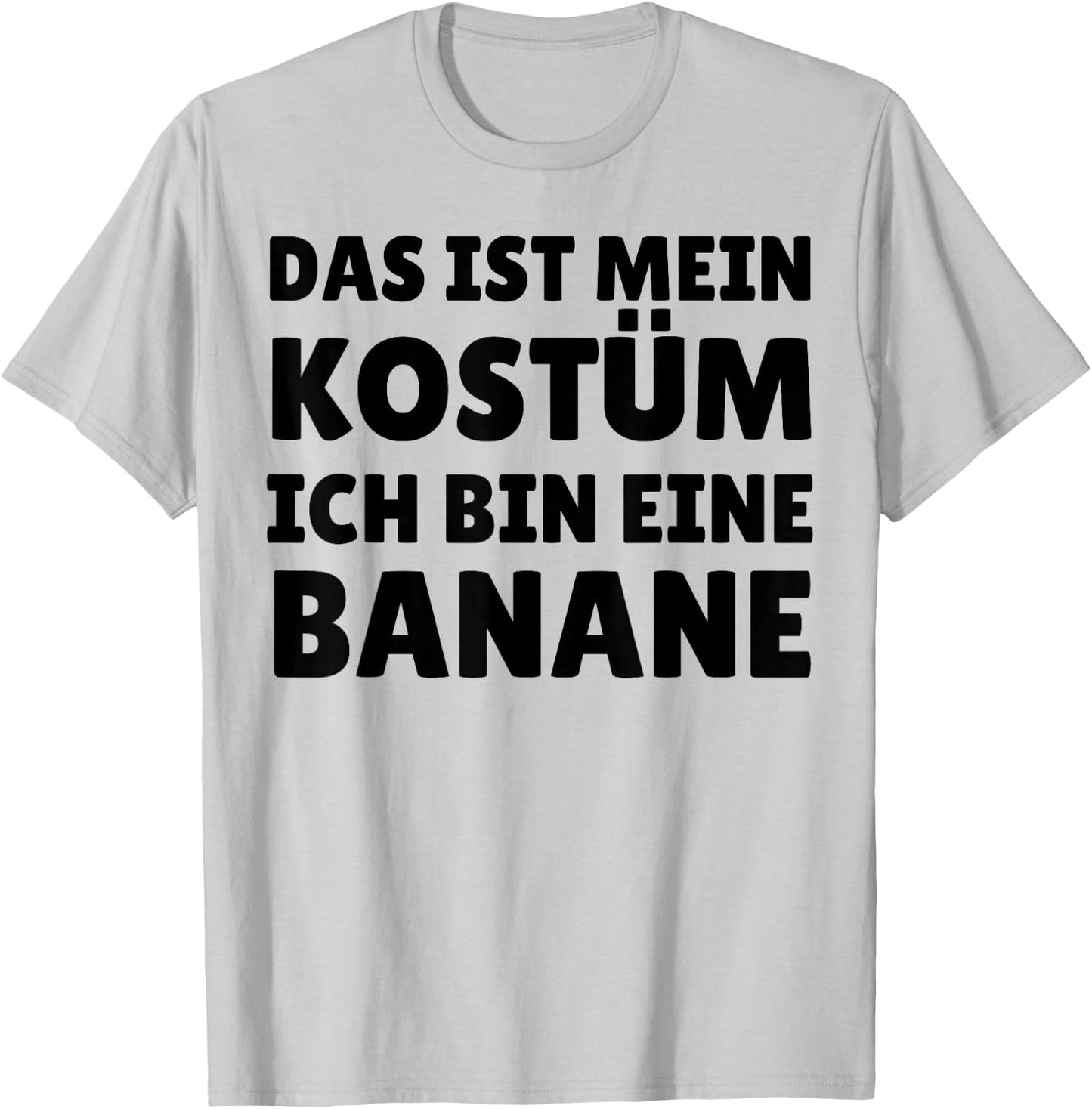 Funny Banana Costume Carnival Halloween Banana T-Shirt - T-Shirt | Ash