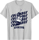 Columbus Blue Jackets Graffiti Red Officially Licensed T-Shirt - T-Shirt | Ash