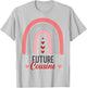 Announcement Pregnancy Future Cousine T-Shirt - T-Shirt | Ash