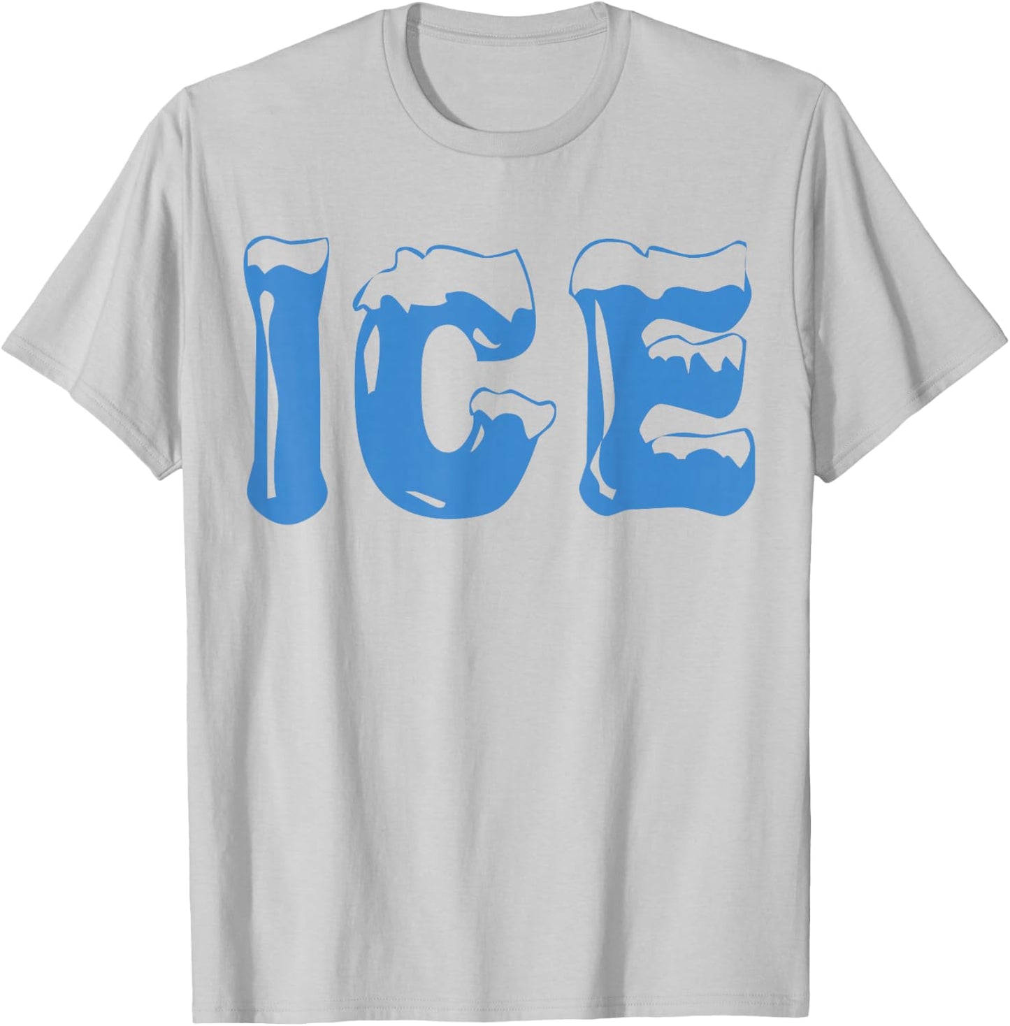 Funny Fire and Ice Cream Costume Halloween Family Matching Women , White T-Shirt - T-Shirt | Ash