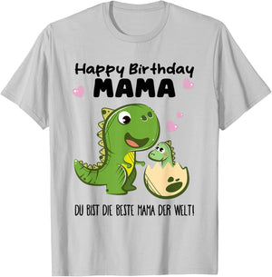Alles Gute zum Geburtstag Mama - Du bist die Beste Mama T-Shirt - T-Shirt | Ash