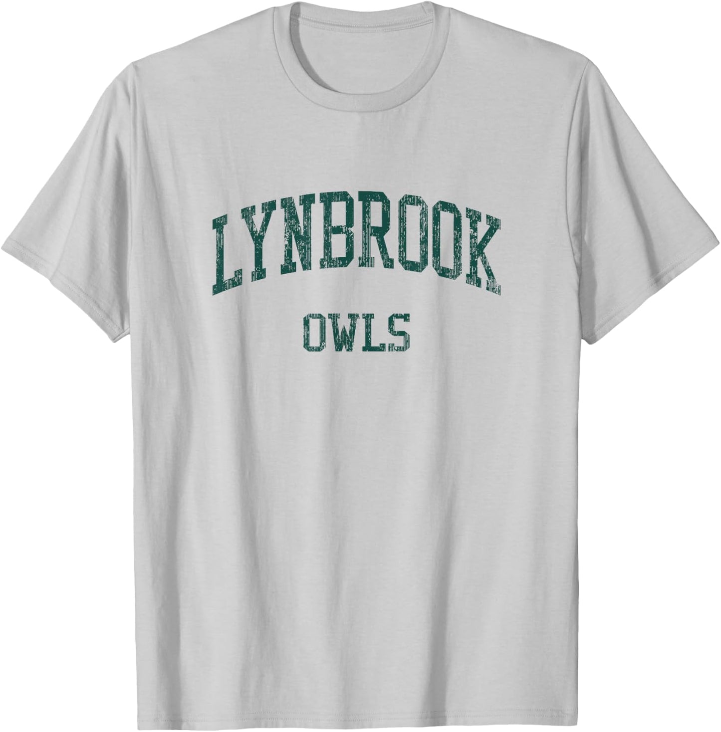 Lynbrook High School HS Lynbrook NY Vintage Sports T-Shirt - T-Shirt | Ash
