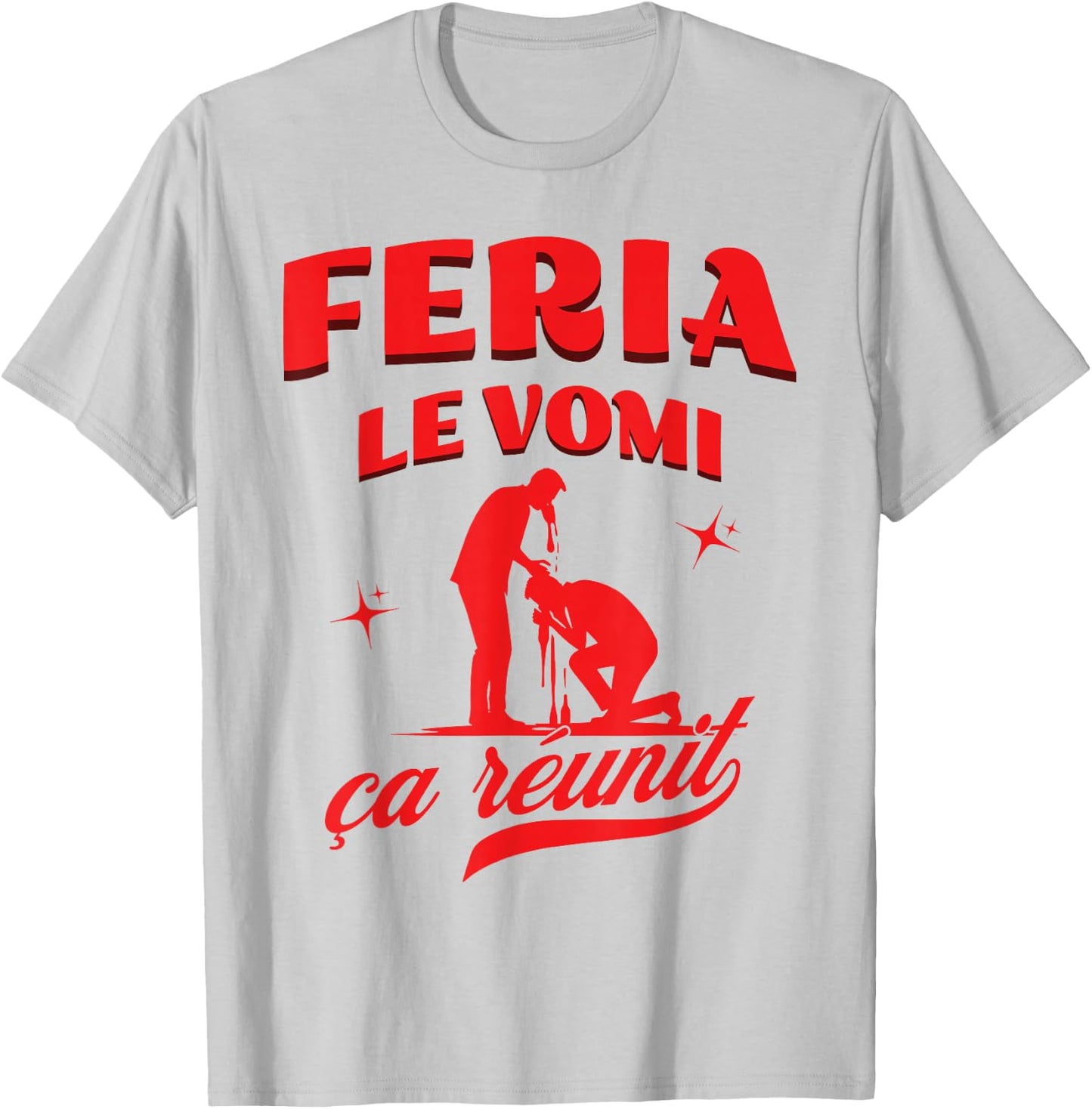 Feria Vomi the Aperitif without Moderation Basque Country Tapas , white, S T-Shirt - T-Shirt | Ash