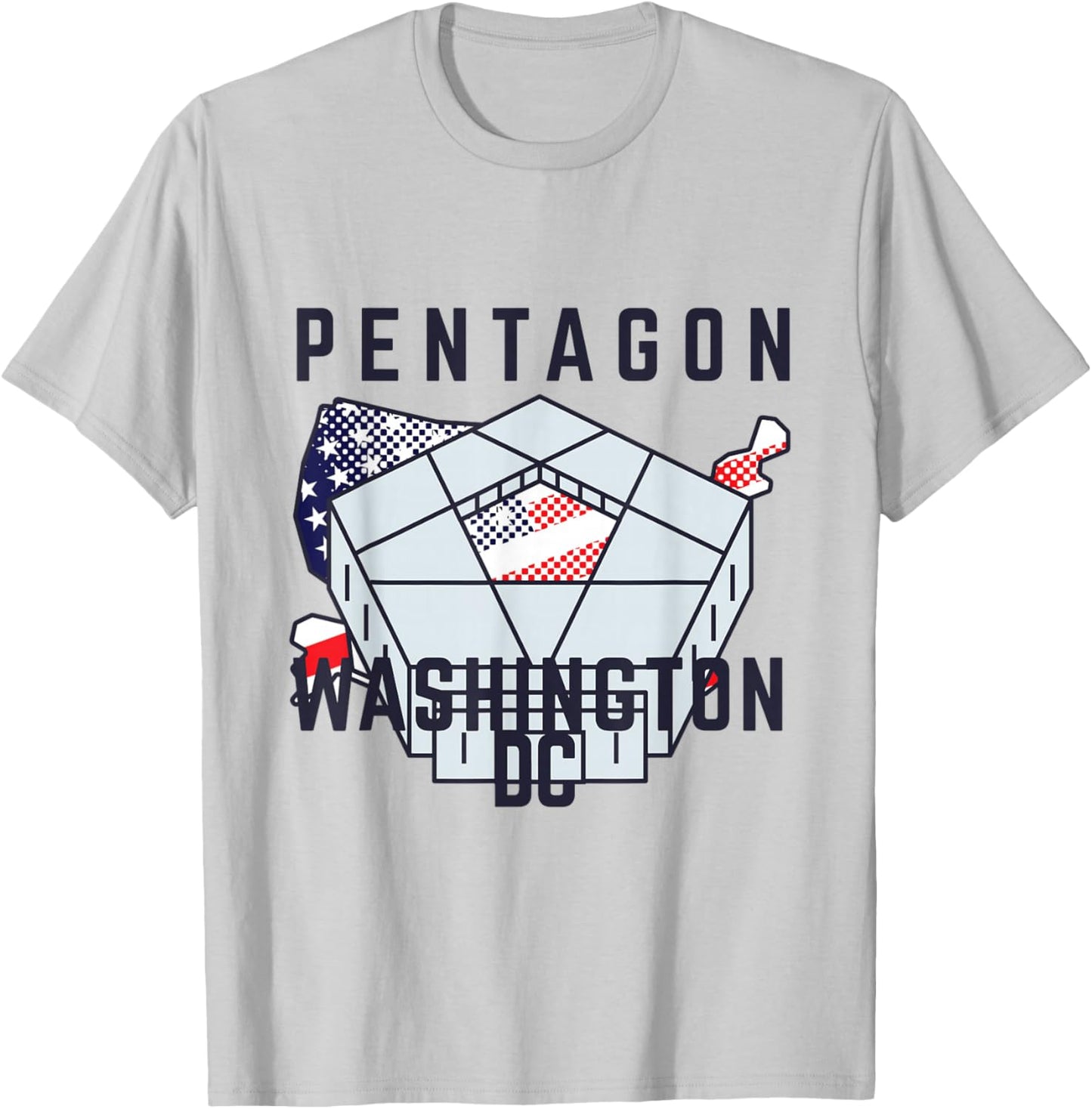 The Pentagon, Washington DC T-Shirt - T-Shirt | Ash