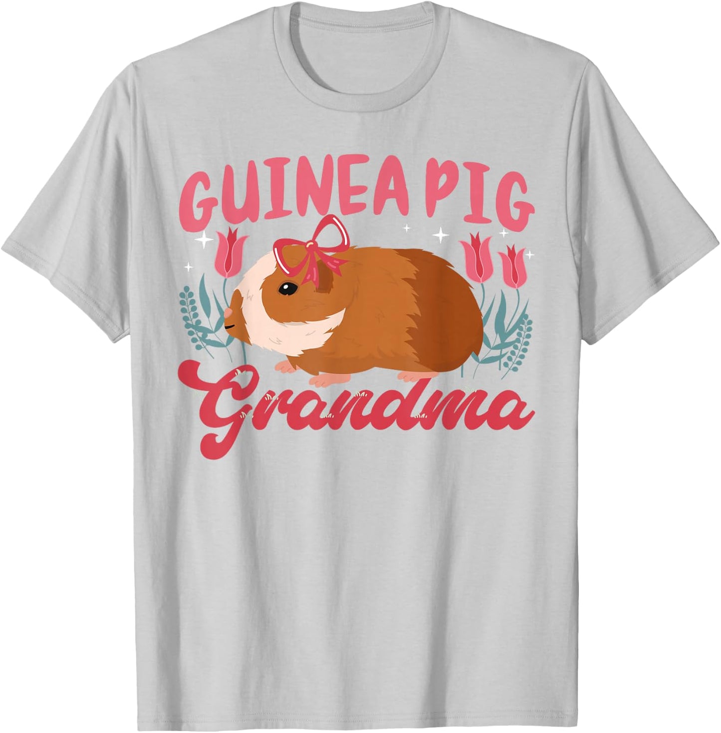 Guinea Pig Grandma Guinea Pig Grandma T-Shirt - T-Shirt | Ash