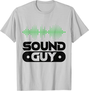 Sound Guy Audio Engineer For Audiophile And Sound engineers T-Shirt - T-Shirt | Ash