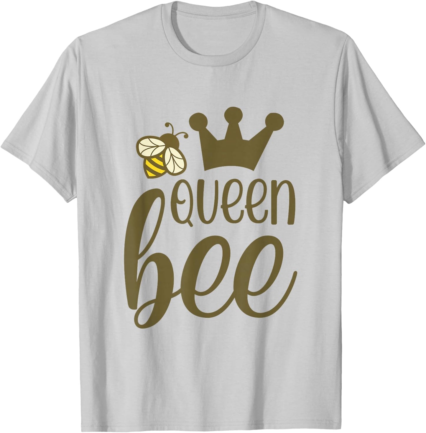 Bee Keeper Funny Saying Beekeeping Women Queen Bee T-Shirt - T-Shirt | Ash