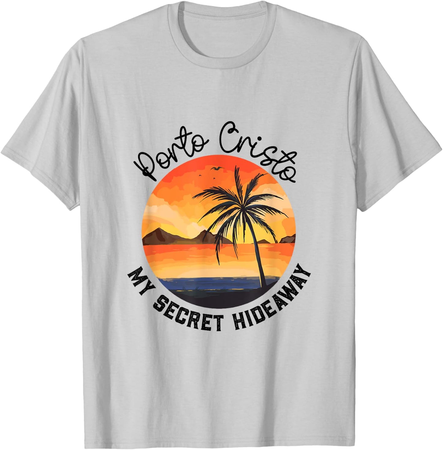 Secret Place Porto Cristo T-Shirt - T-Shirt | Ash