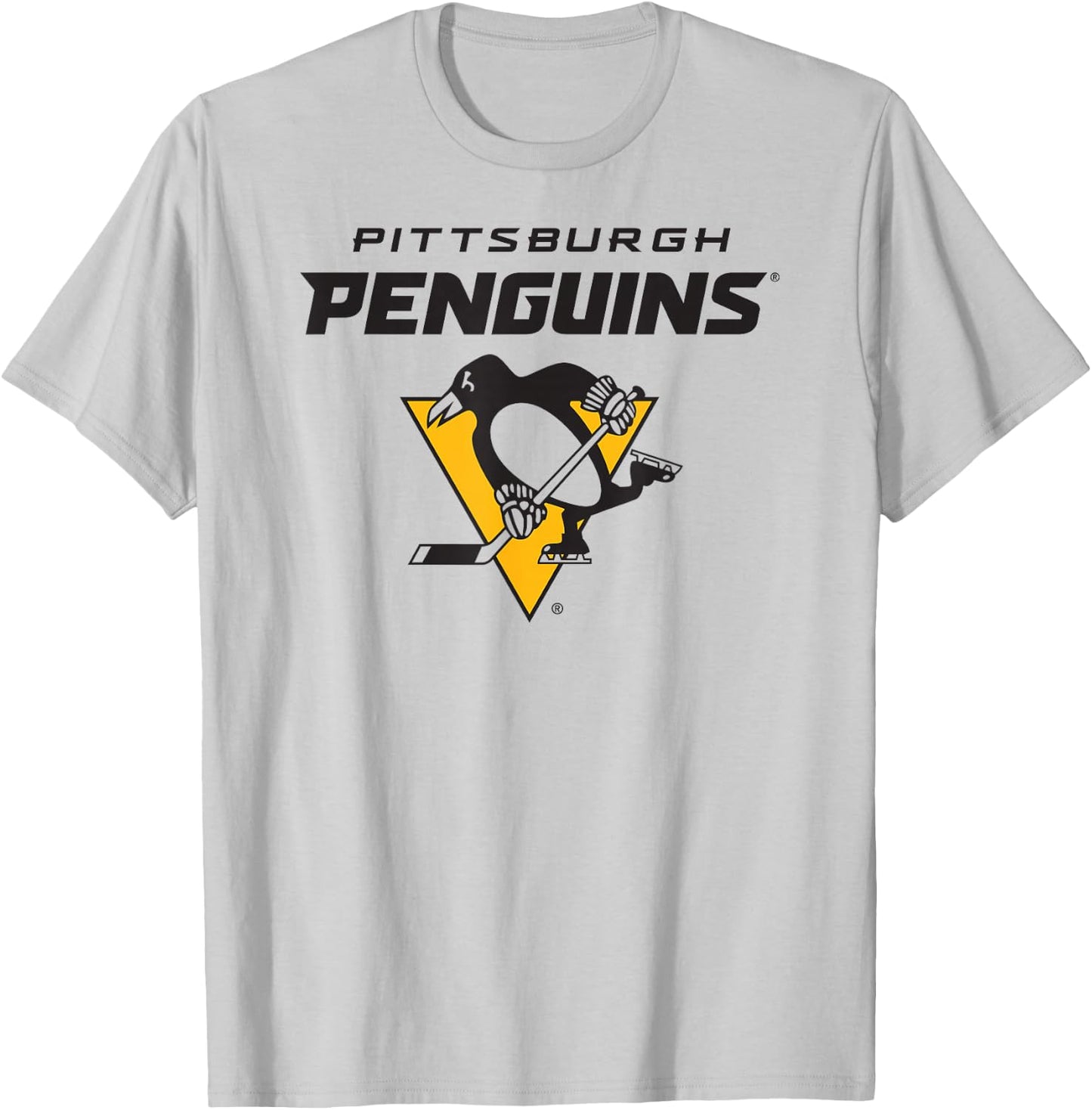 Pittsburgh Penguins Power Play White Officially Licensed T-Shirt - T-Shirt | Ash