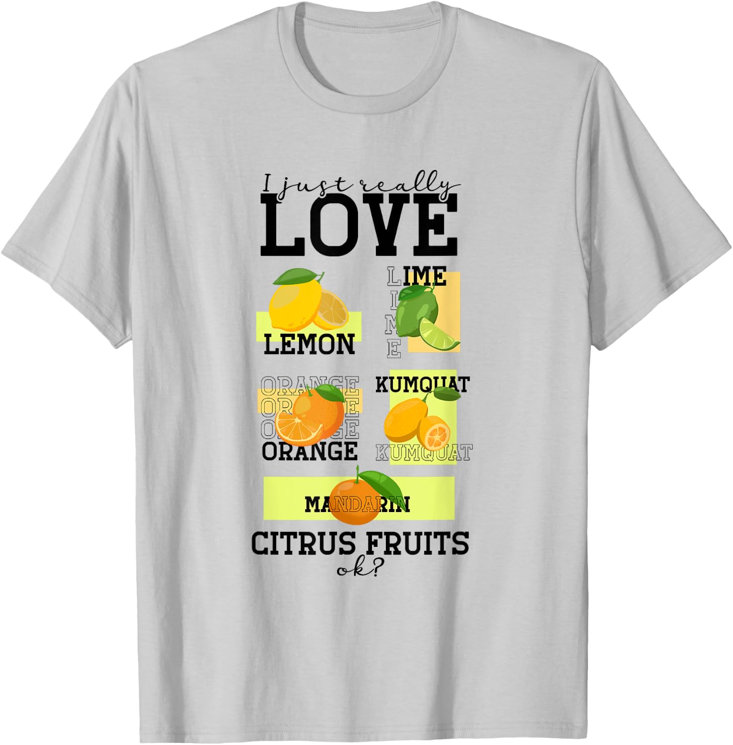 Citrus , white, S T-Shirt - T-Shirt | Ash