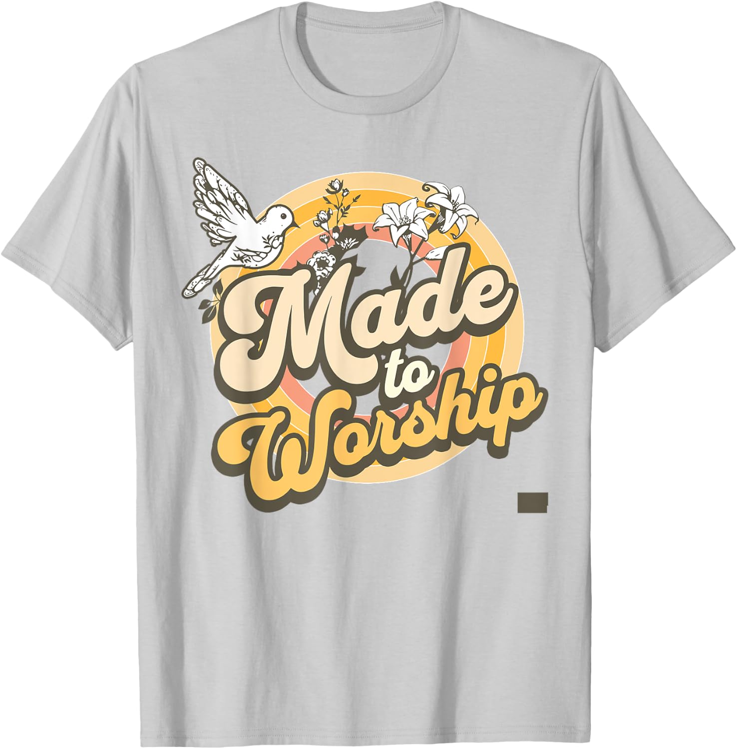 Made To Worship T-Shirt - T-Shirt | Ash