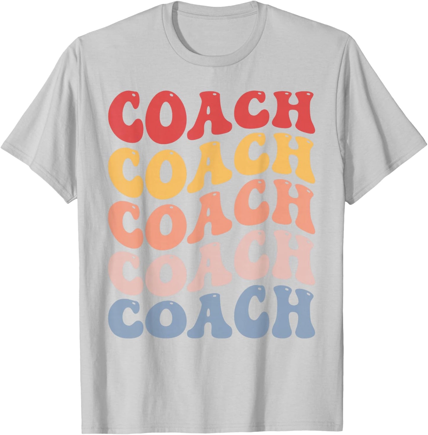 Coach Groovy Retro T-Shirt - T-Shirt | Ash
