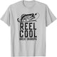 Reel Cool Great Grandpa Fishing Fisherman Funny Retro T-Shirt - T-Shirt | Ash
