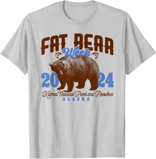 Vintage Fat Bear Week 2024 Funny Bear Meme Animal