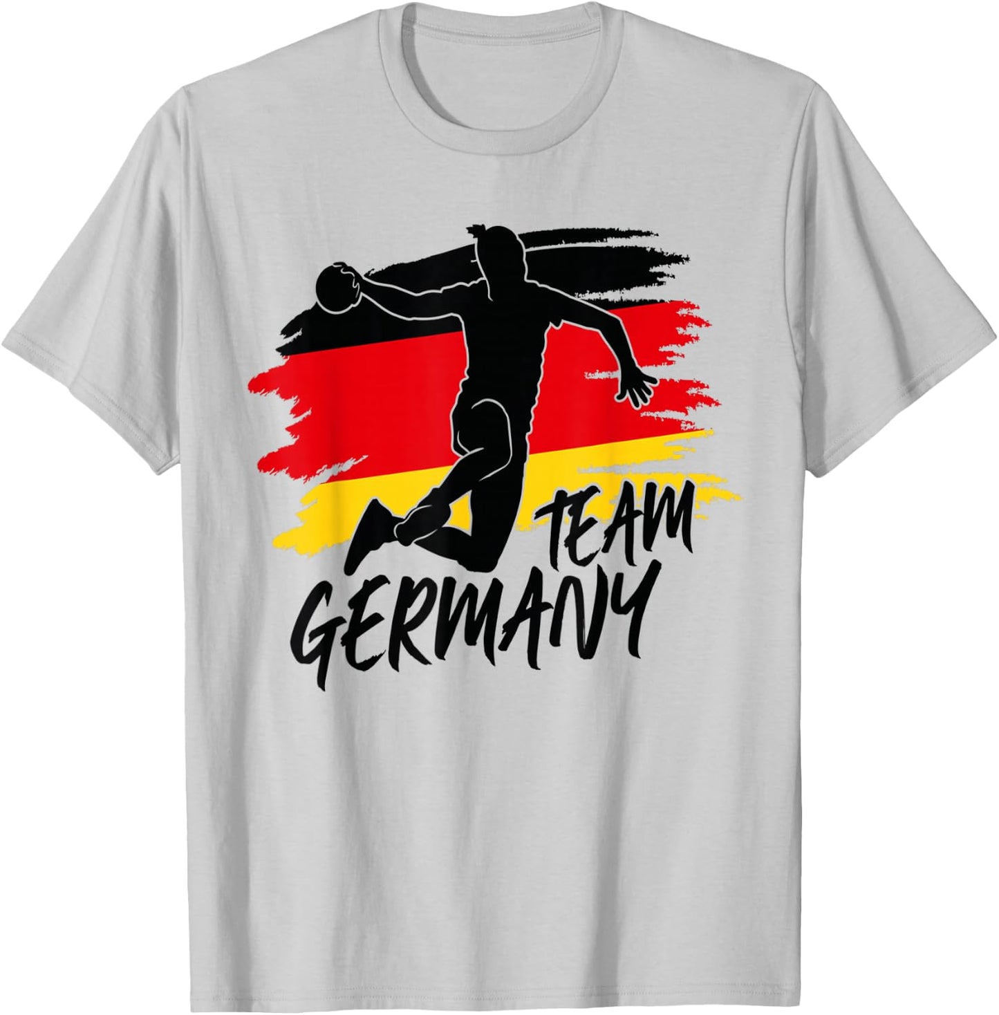 Deutschland Handball Team Flagge Ball , White T-Shirt - T-Shirt | Ash