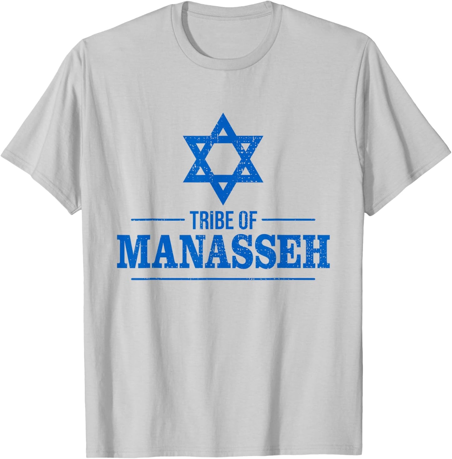 Tribe of Manasseh / Twelve Tribes of Israel Bible History T-Shirt - T-Shirt | Ash