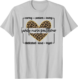 FNP Appreciation Best Family Nurse Practitioner T-Shirt - T-Shirt | Ash