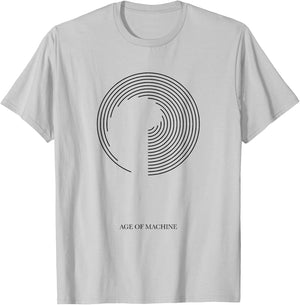 Official Greta Van Fleet Age of Machine Small T-Shirt - T-Shirt | Ash