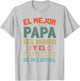 Dia Del Padre Camiseta para Un Papa En Espanol Regalo Papi T-Shirt - T-Shirt | Ash