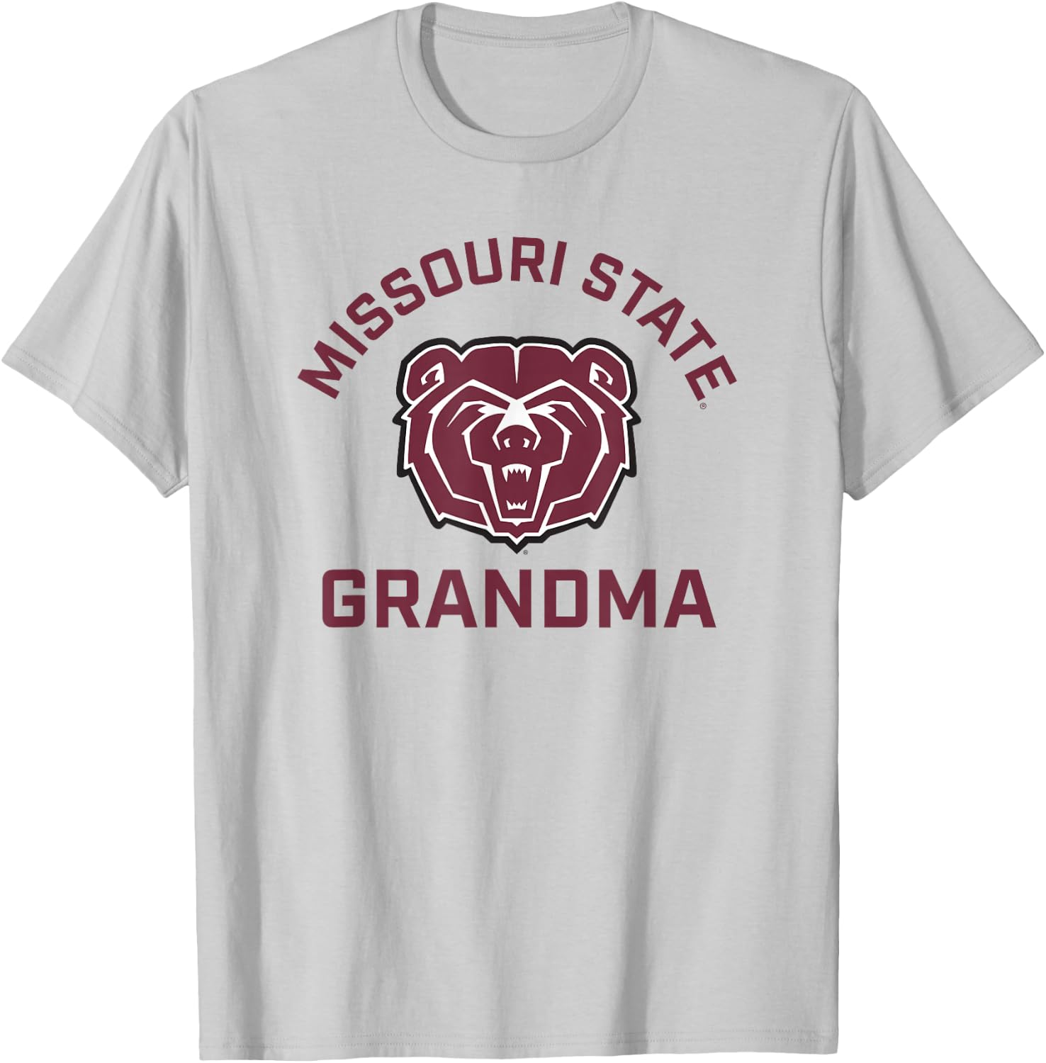 Missouri State University MSU Bears Arched Grandma T-Shirt - T-Shirt | Ash