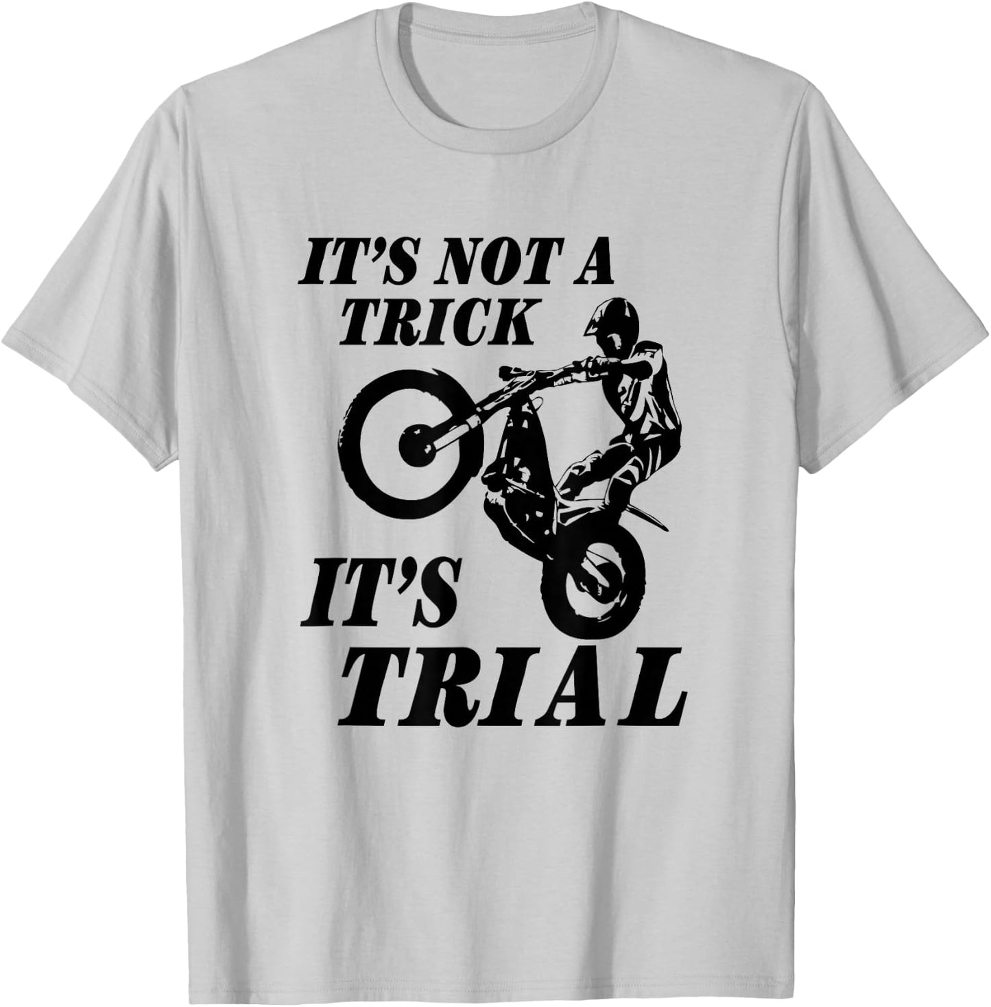 Trial Motorcycle Trial Driver Moto Trial T-Shirt - T-Shirt | Ash