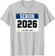 Track and Field Senior 2026 Race Bib The Final Jump T-Shirt - T-Shirt | Ash
