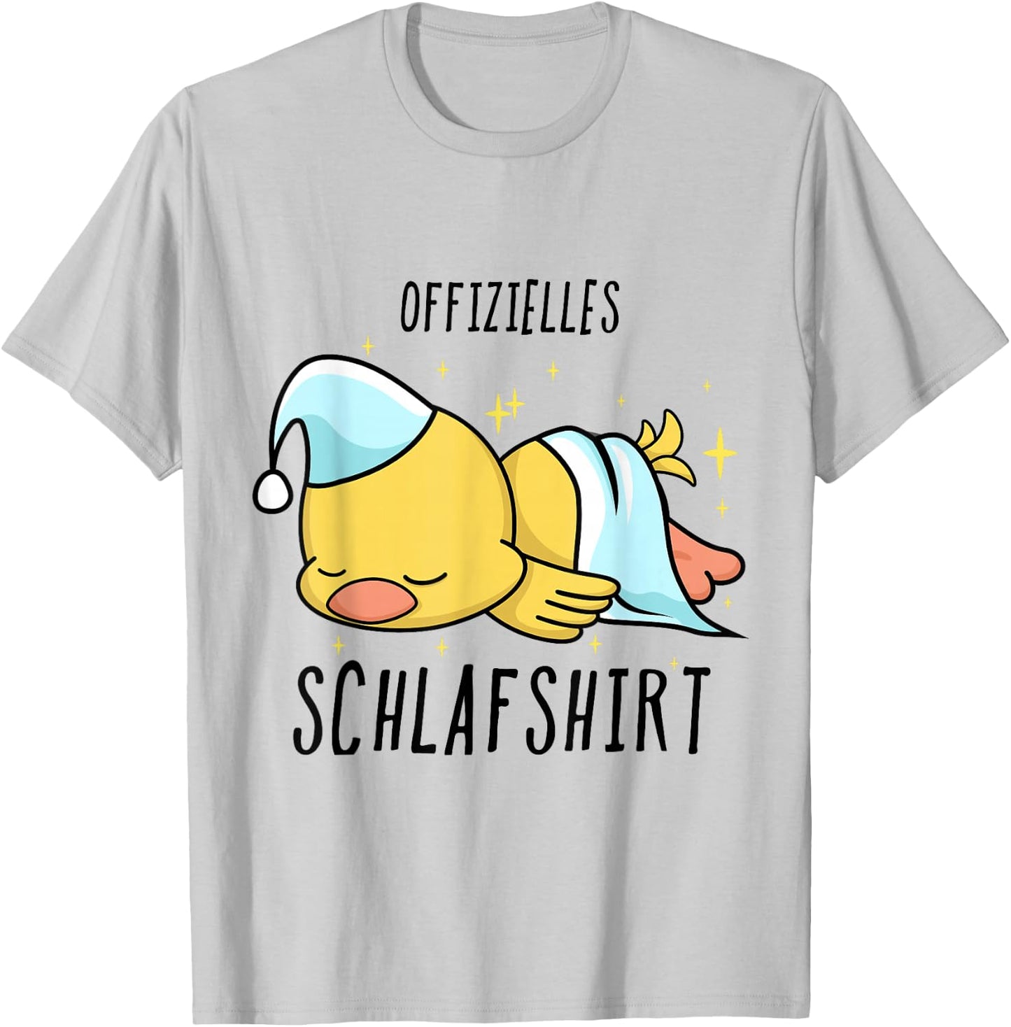 Duck Pyjamas , gray, s T-Shirt - T-Shirt | Ash