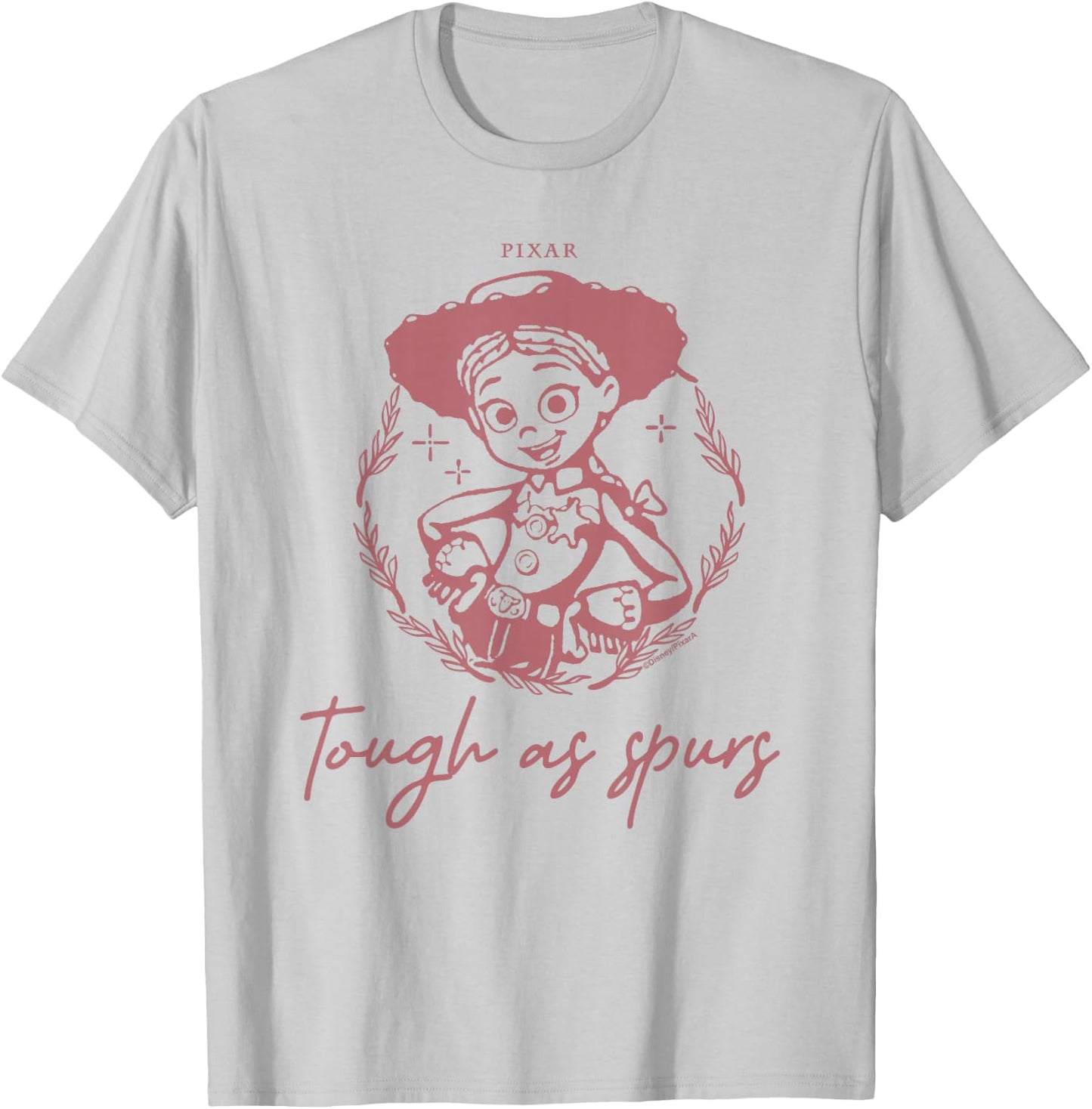 Disney Pixar Toy Story 5 Jessie Tough As Spurs Vintage T-Shirt - T-Shirt | Ash