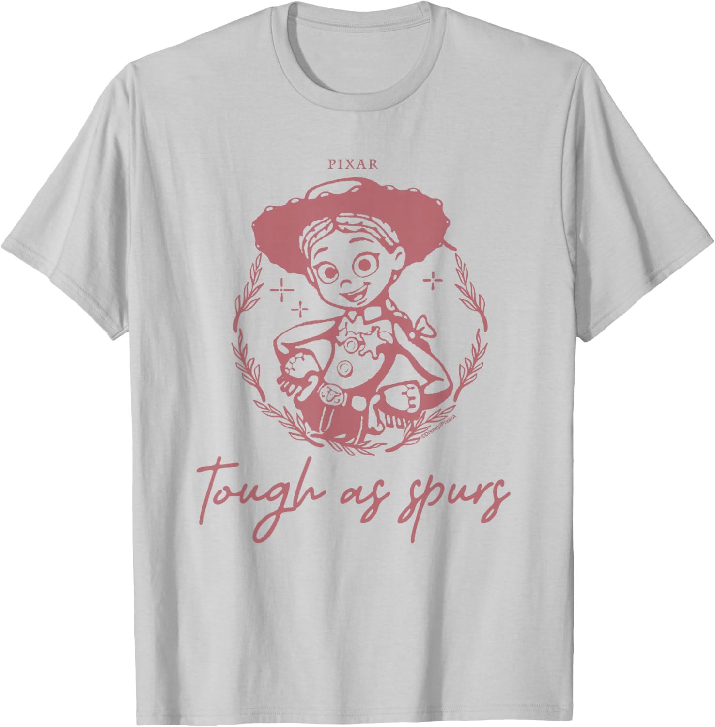 Disney Pixar Toy Story 5 Jessie Tough As Spurs Vintage T-Shirt - T-Shirt | Ash