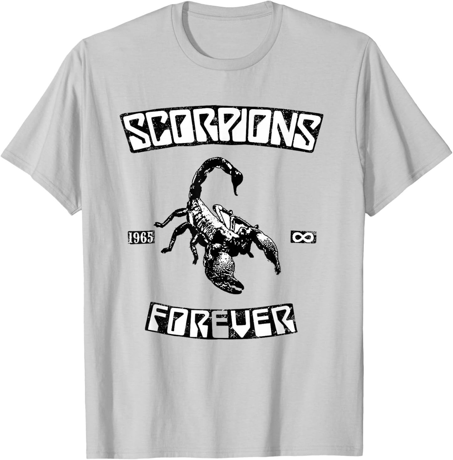 Offizielle Scorpions Forever Since 1965 T-Shirt - T-Shirt | Ash