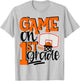 1st Grade Basketball First Day Of School Sports T-Shirt - T-Shirt | Ash