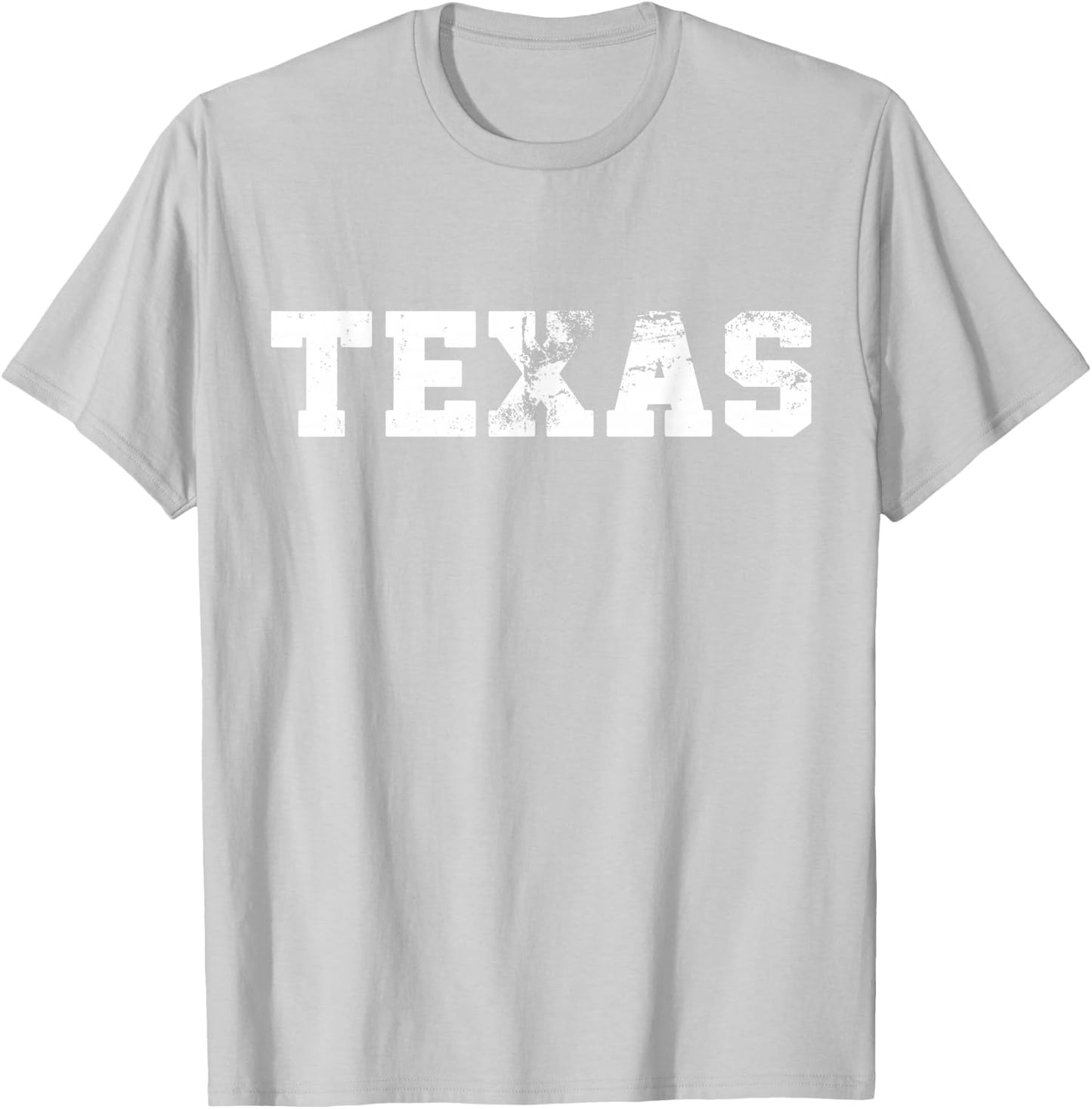 Vintage Texas Men Texas Women Retro Orange Gift T-Shirt - T-Shirt | Ash