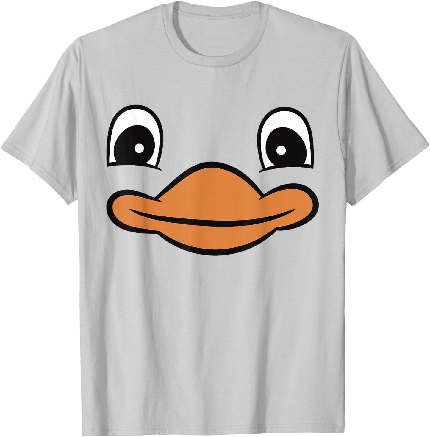 Duck Face Cute Yellow Rubber Duck T-Shirt - T-Shirt | Ash
