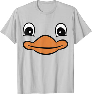 Duck Face Cute Yellow Rubber Duck T-Shirt - T-Shirt | Ash