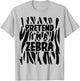 Pretend I'm a Zebra Costume Halloween T-Shirt - T-Shirt | Ash