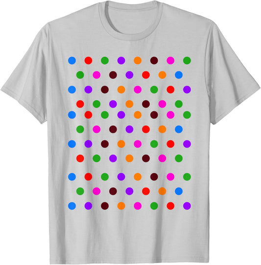 Colorful polka dot t shirt | a look beyond compare T-Shirt - T-Shirt | Ash