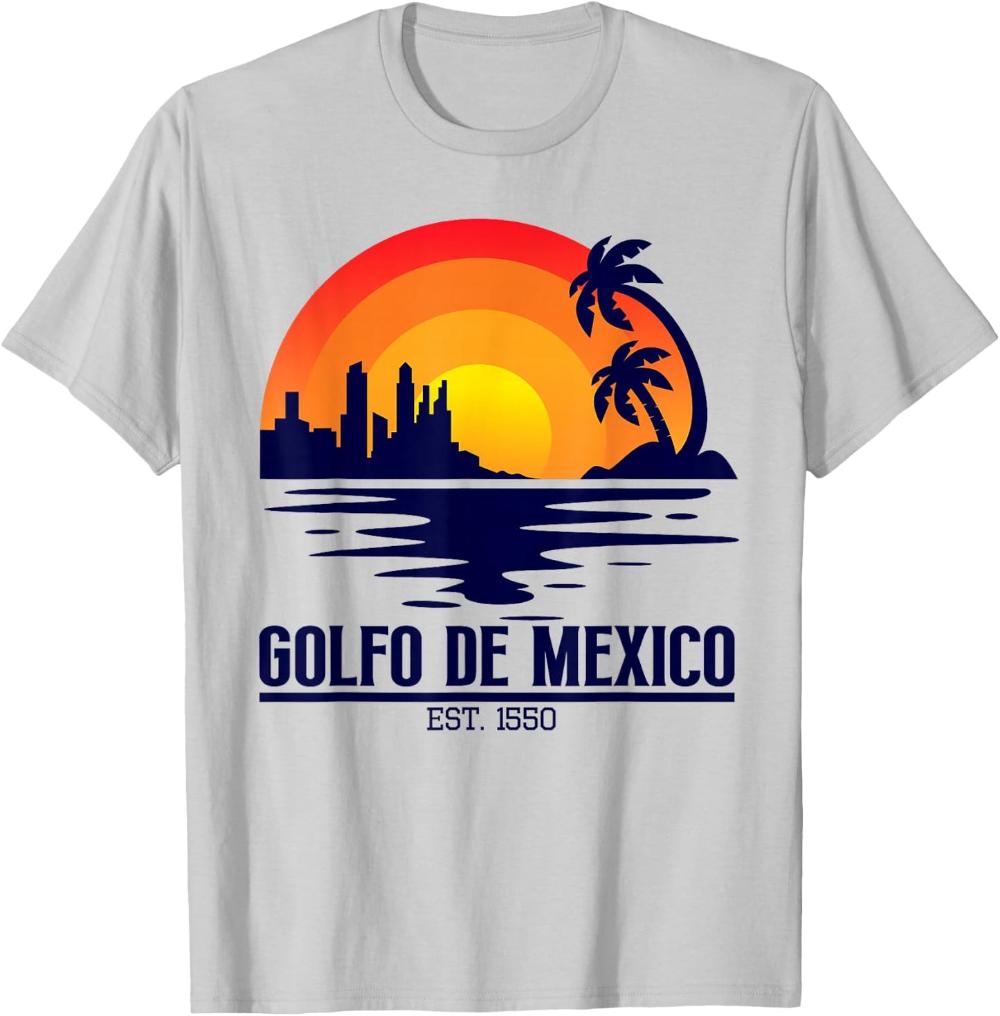 golfo de mexico gulf of mexico Men T-Shirt - T-Shirt | Ash