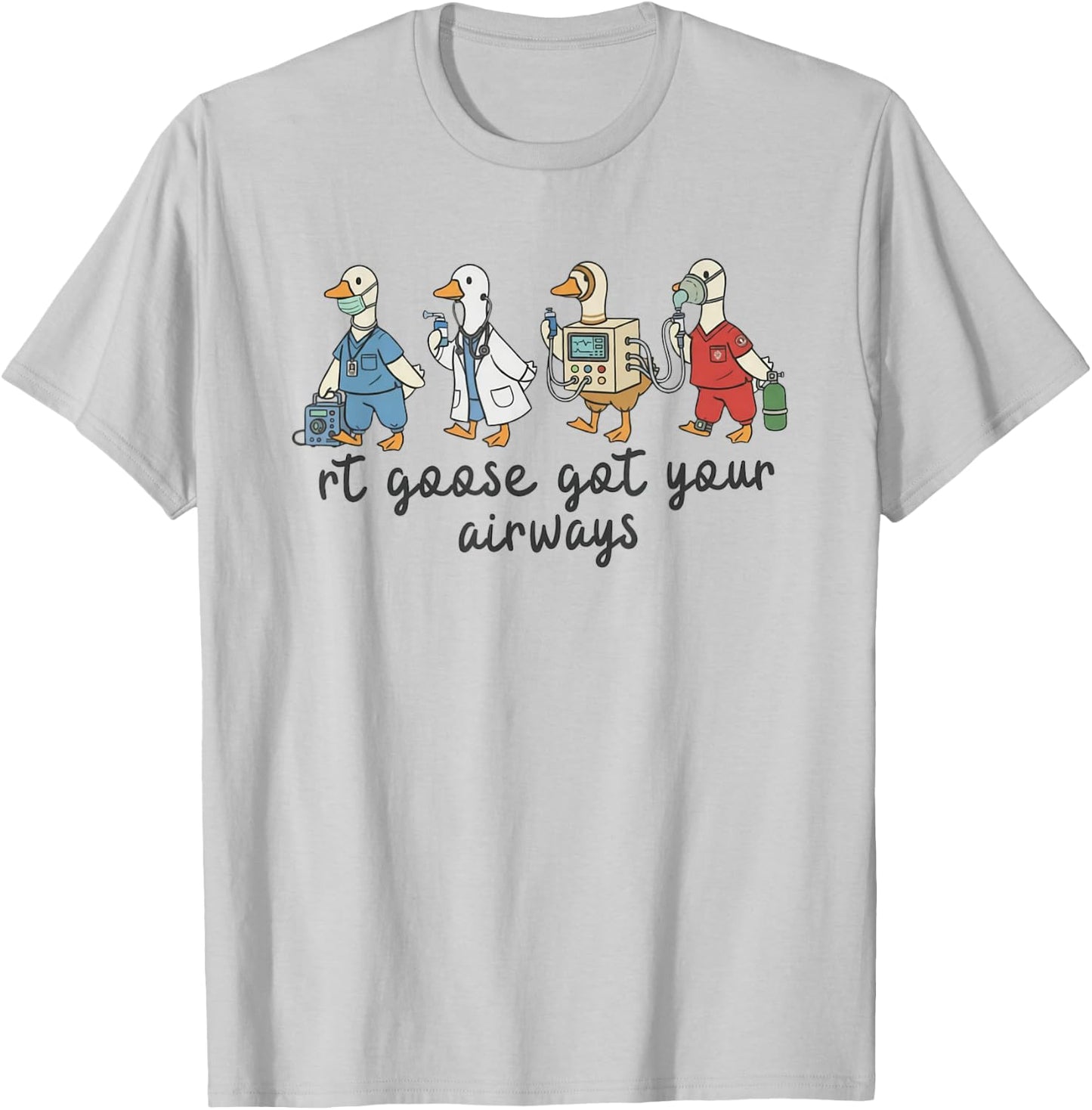 Retro Respiratory Therapy Student RT Appreciation RRT T-Shirt - T-Shirt | Ash