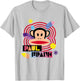 Paul Frank Julius Psychedelic Block Art T-Shirt - T-Shirt | Ash