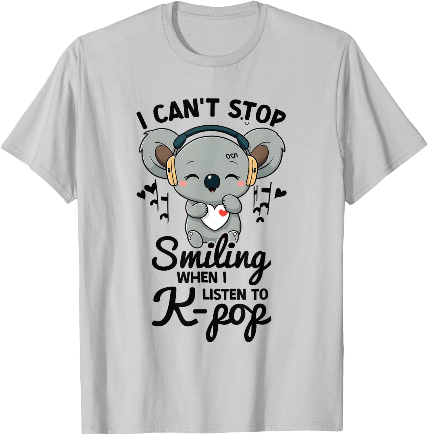Kpop Koala Korean Drama Item Pop Merch K-pop Merchandise , gray T-Shirt - T-Shirt | Ash