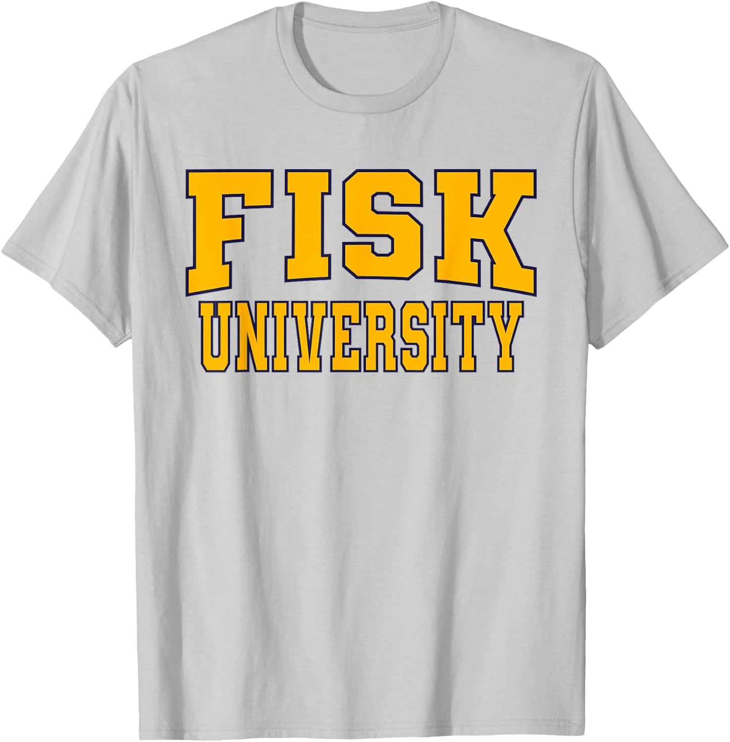 Fisk University Apparel Sports Fan T-Shirt - T-Shirt | Ash