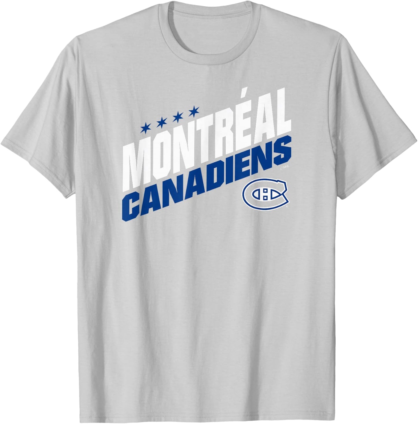Montreal Canadiens Fuel Red Officially Licensed T-Shirt - T-Shirt | Ash