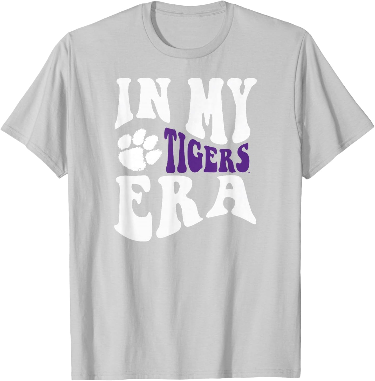 Clemson Tigers Era Orange Officially Licensed T-Shirt - T-Shirt | Ash