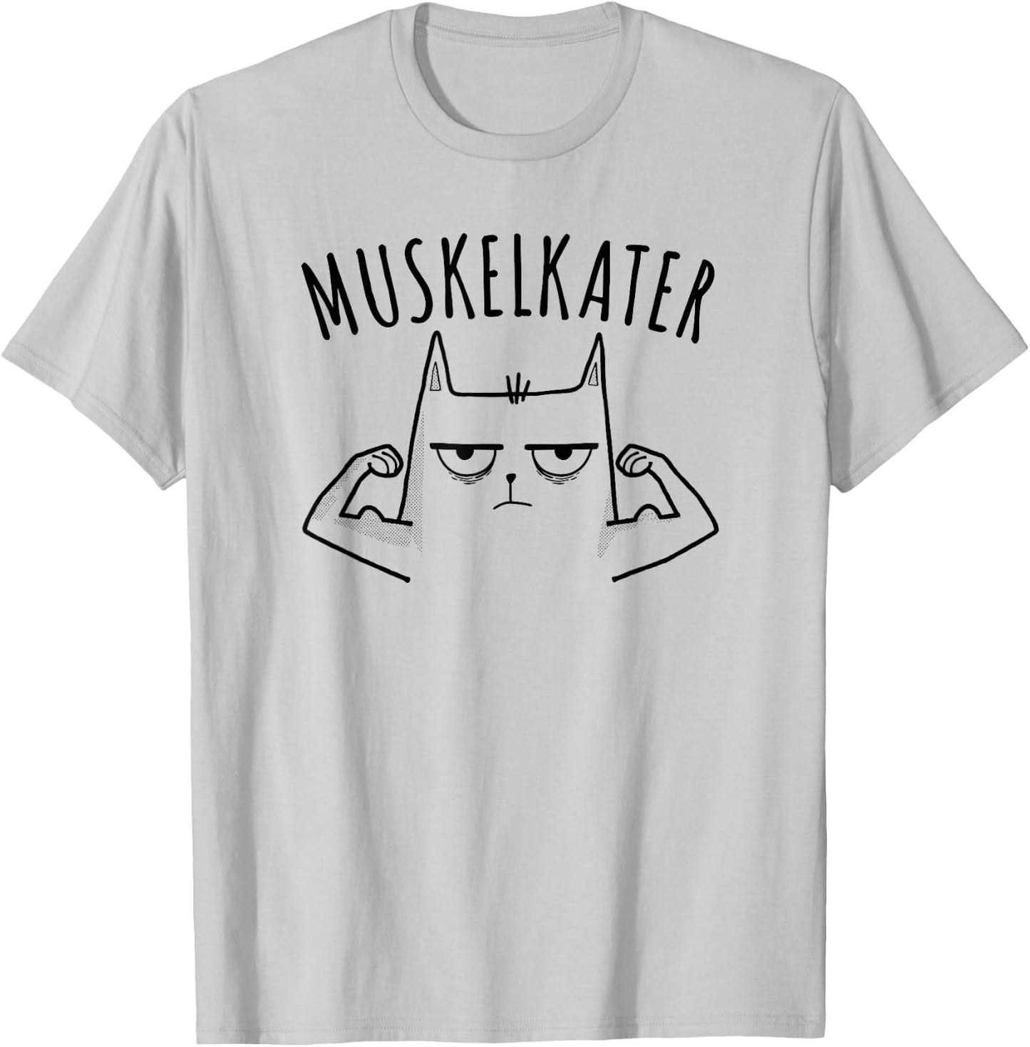 Fitness Bodybuilder Fitnesstrainer Fitnessstudio Muskelkater T-Shirt - T-Shirt | Ash