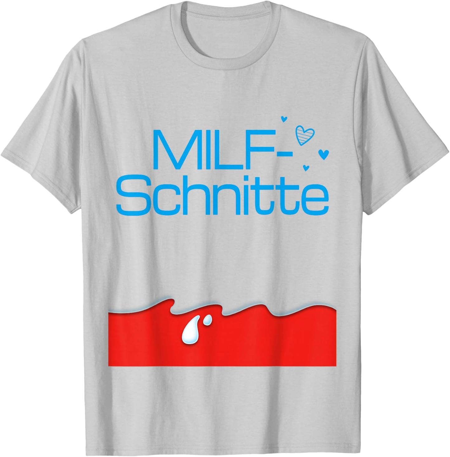 Milf Cuts X Milf Cuts Only Love Date Milfs Fans , White T-Shirt - T-Shirt | Ash