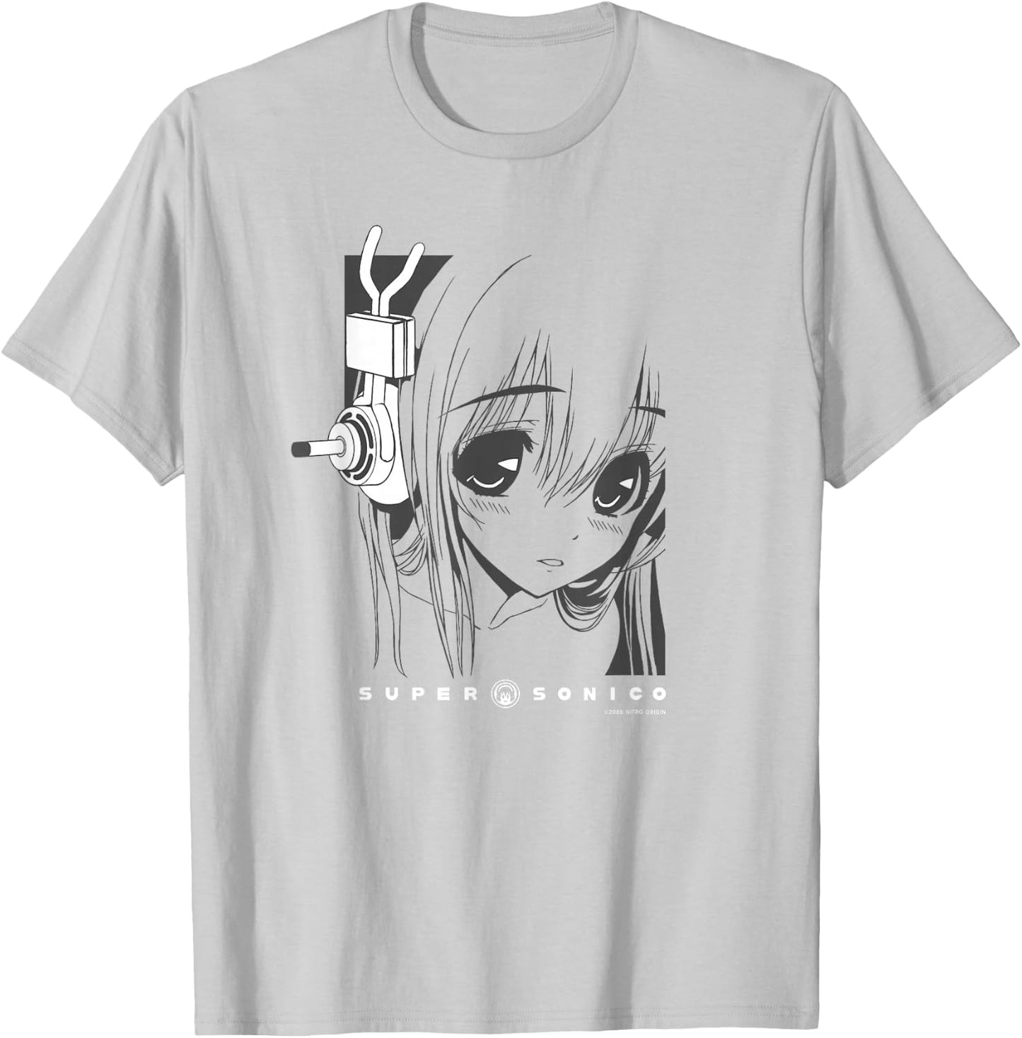 NITRO ORIGIN Erwachsene Anime-Fans Rosa Klein EU S Sommer Klassisch Cartoon Anime Rundhals Halbarm Polyester 100% Doppelt genähter Saum Mischgewebe aus Baumwolle und Polyester T-Shirt - T-Shirt | Ash