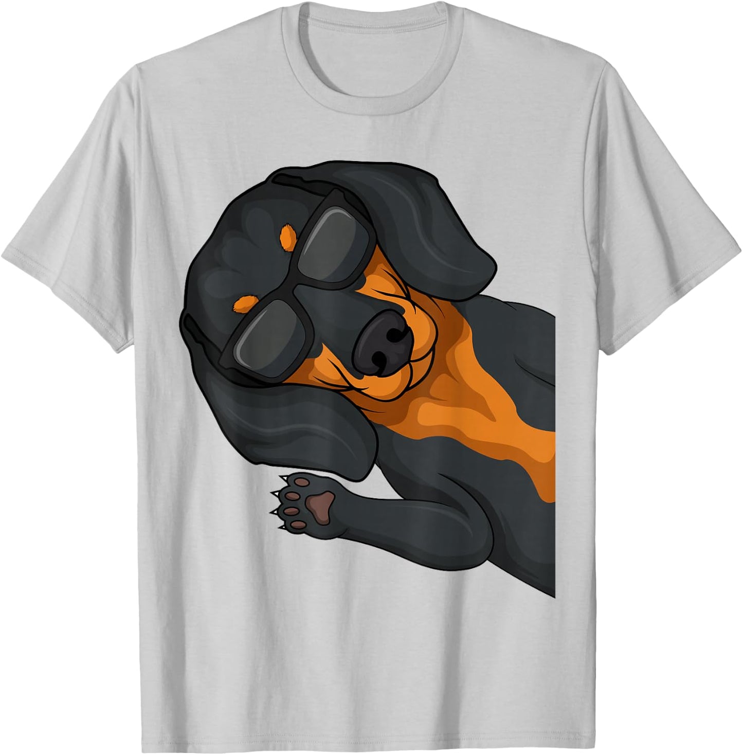 Dachshund Dachshund Teckel Children Women T-Shirt - T-Shirt | Ash