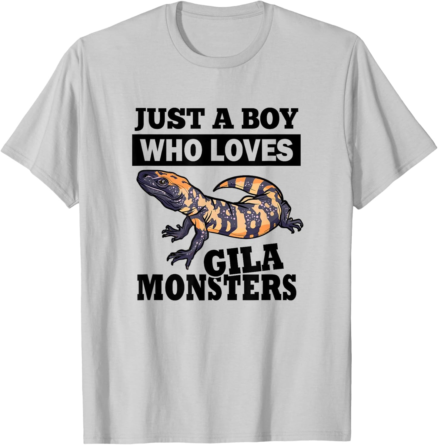 Gila Monster T-Shirt - T-Shirt | Ash